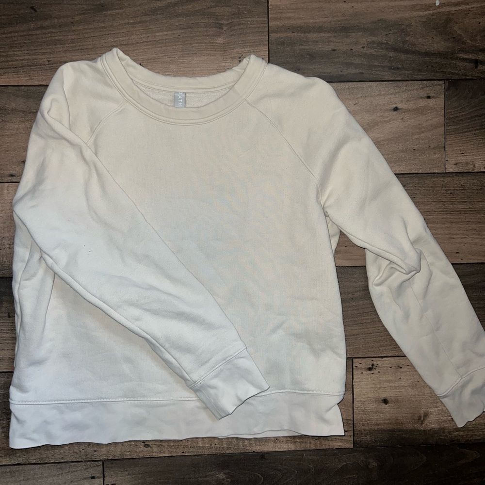 Athleta crew neck sweatshirt